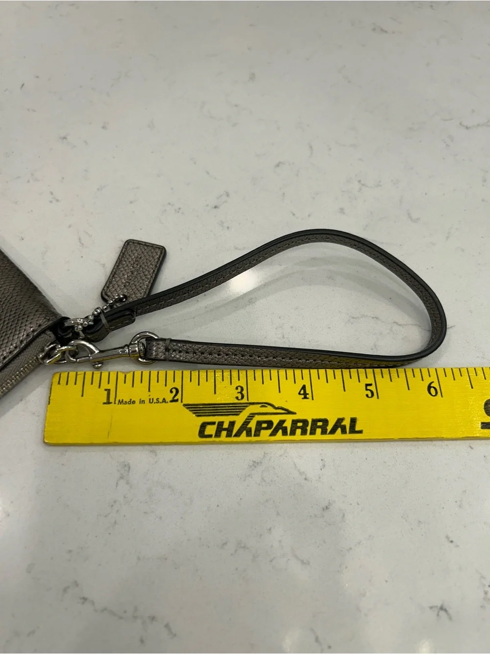 Coach SilverBow Wristlet Clutch